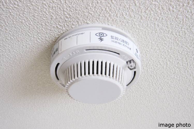 メガシティタワーズの火災感知器(10階以下の住戸)